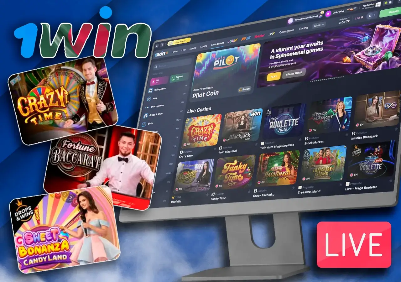 1win Live Casino